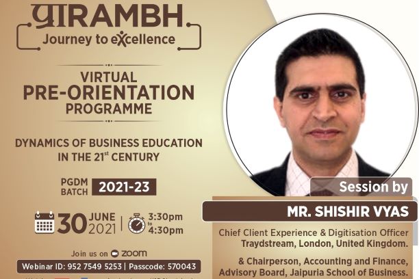 Dynamics of Business Education in the 21st Century by Mr Shishir Vyas